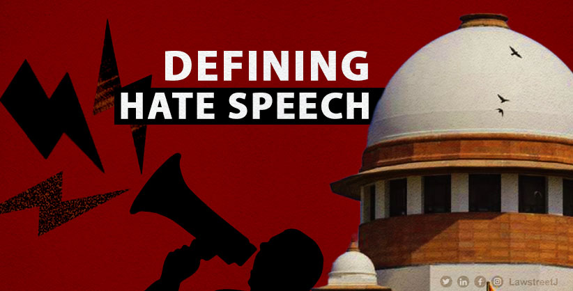 Need to ensure curbing hate speech doesnt affect free speech: Supreme Court