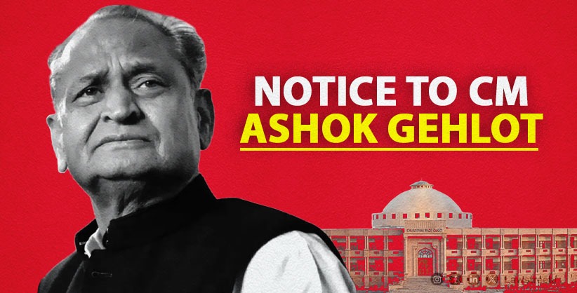 Rajasthan HC Issues Show Cause Notice to CM Gehlot Over Remarks on Judiciary