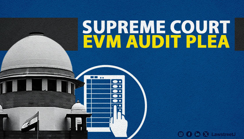 Supreme Court Rejects EVM Source Code Audit Plea Citing Hacking Concerns