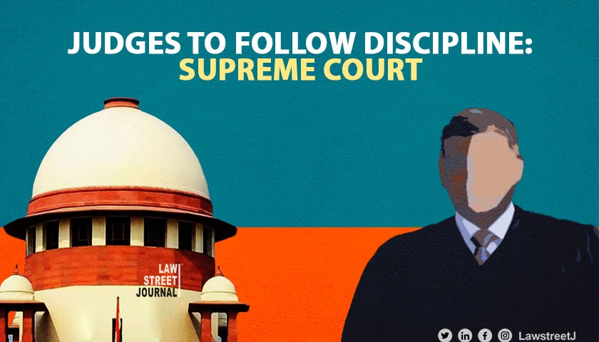 Judges to follow discipline ought not to take up cases not assigned by Chief Justice SC Read Judgment