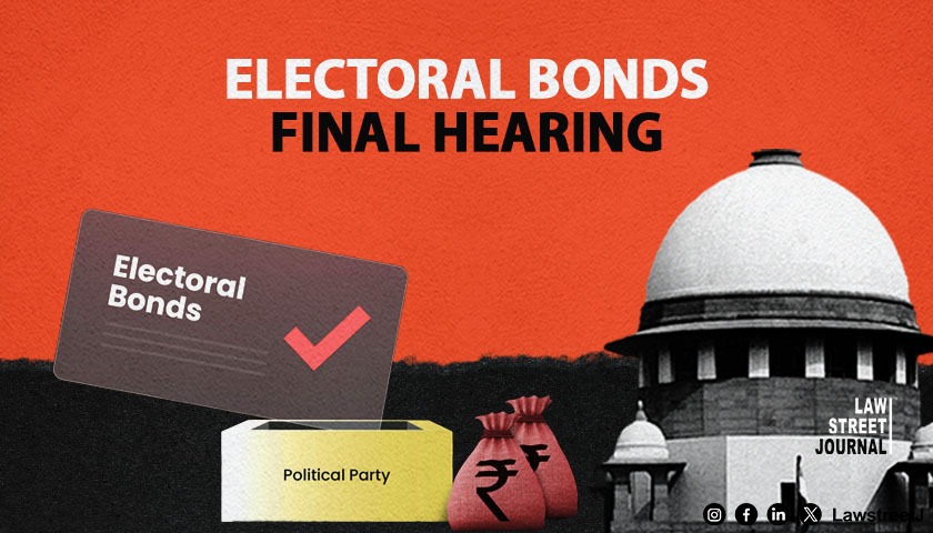 Electoral Bonds Supreme Court to begin final hearing on October 31