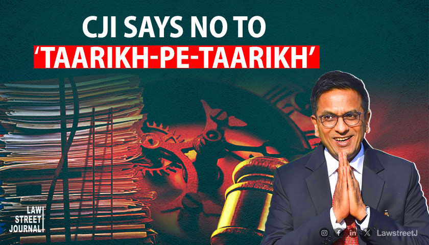 Don't want SC to become Taarikh-pe-Taarikh court: CJI 