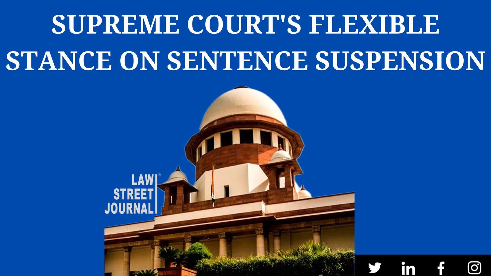 No hard & fast rule on serving a particular part of jail term before suspension of sentence: SC [Read Order]