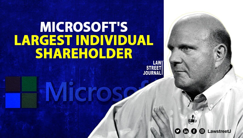 Ex-Microsoft CEO to Receive $1 Billion in Annual Dividends as Largest Individual Shareholder