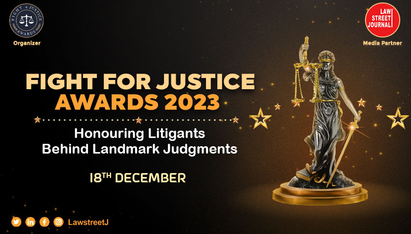 Honouring litigants behind landmark judgments Fight for Justice Awards ceremony to take place on Dec 18