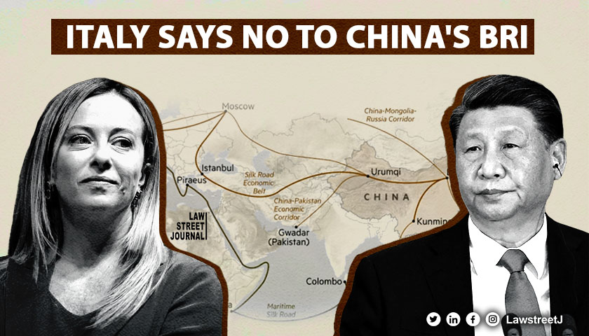 Italy withdraws from Chinas Belt and Road project heres why