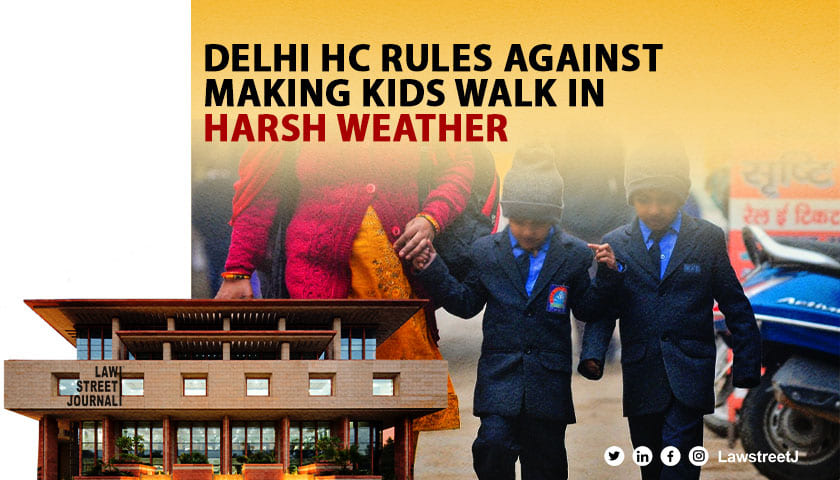 Delhi HC rejects plea for children to walk from school to colony gate citing safety concerns