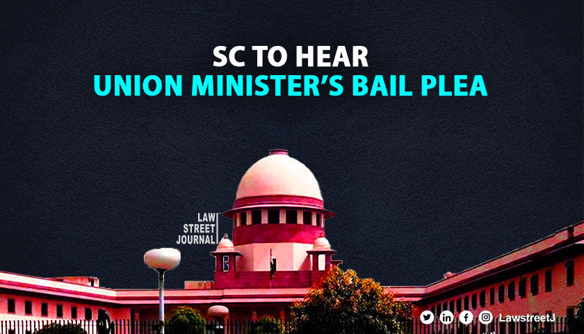 SC to consider on Jan pre arrest bail plea by Union Minister Nisith Pramanik