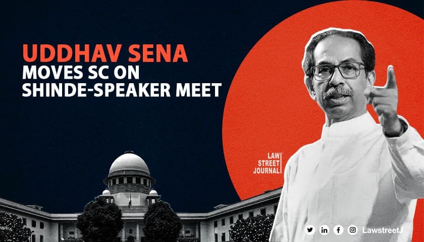 Thackeray group moves SC, questioning Speaker's meeting with Maha CM