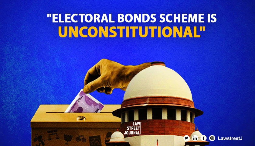 SC strikes down electoral bonds scheme Heres what the apex said 