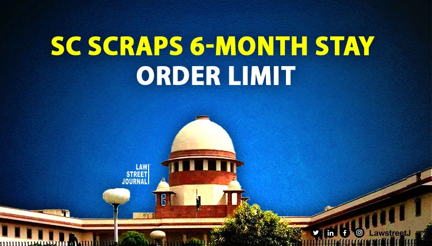 Cant be automatic vacation of stay after months SC overrules judgment