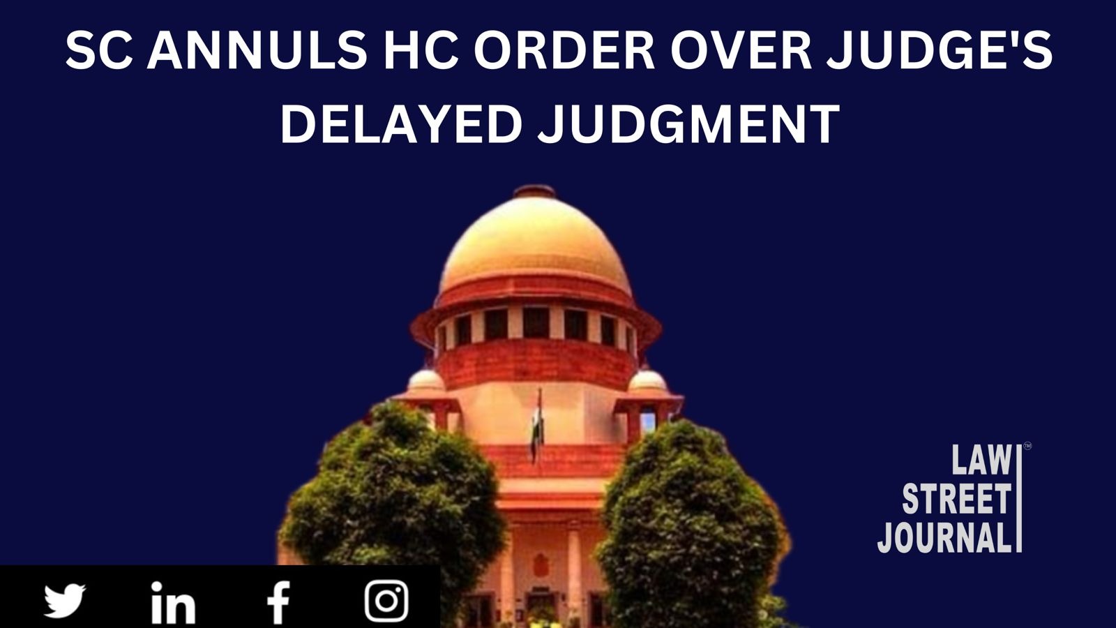 Judgment uploaded 5 months after judge demitted office SC calls it an act of impropriety