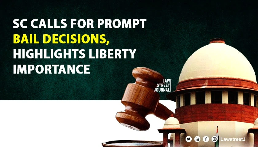 Bail pleas not to be shut out for one reason or another: SC [Read Order]