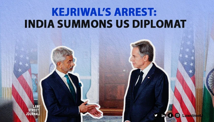 India summons US diplomat over state dept remarks on Kejriwal's arrest