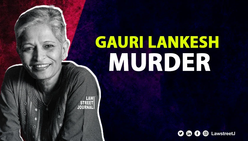 Gauri Lankesh Murder: SC notice to accused on Karnataka’s plea to cancel bail