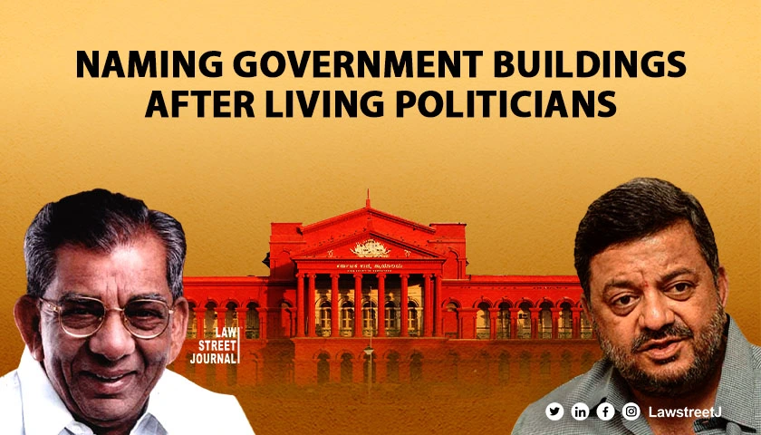 Plea against naming government buildings after living Congress ministers Karnataka HC issues notice