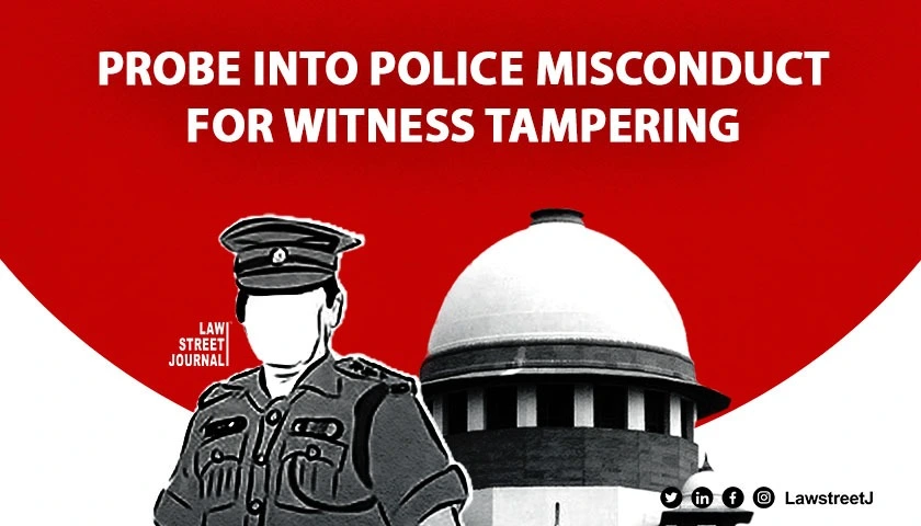 SC directs TN DGP to hold inquiry for blatant, shocking acts by police in tutoring witnesses 