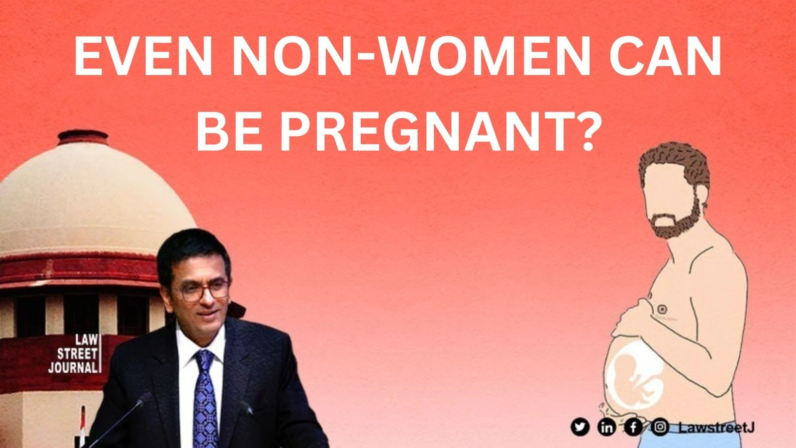Even non binary persons and transgender men can be pregnant says Supreme Court of India