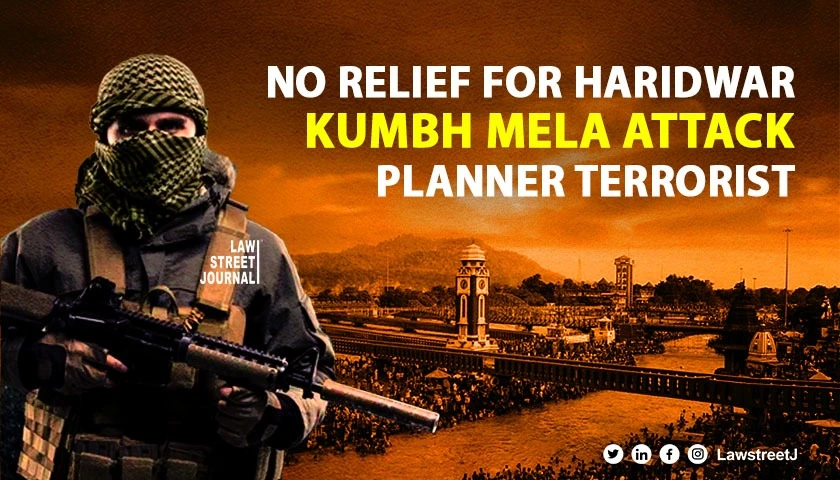 Delhi HC rejects plea of ISIS terrorist who planned Haridwar Kumbh Mela terror attacks