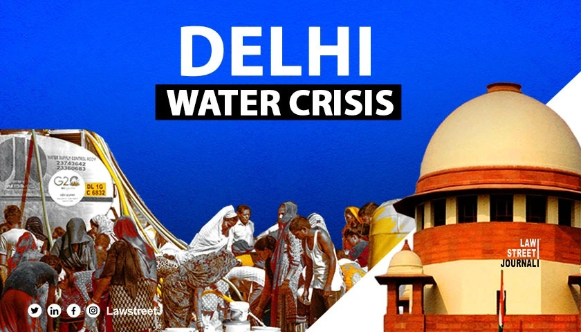 We are back to square one SC asks Delhi to approach UYRB for extra water