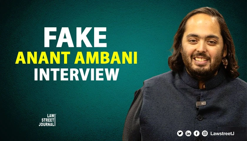 Delhi High Court Orders Blocking of Rogue Websites Spreading Fake Interview with Anant Ambani 