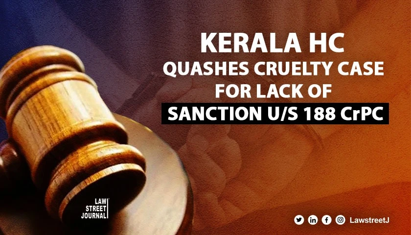 Offence committed outside India by Indian citizen requires centres sanction US 188 CrPC for trial in India Kerala HC
