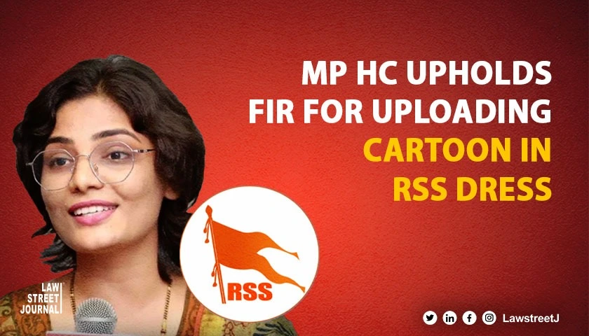 MP HC Refuses to Quash FIR Against Folk Singer for Uploading Cartoon on Sidhi Urination Incident Showing Man in RSS Dress