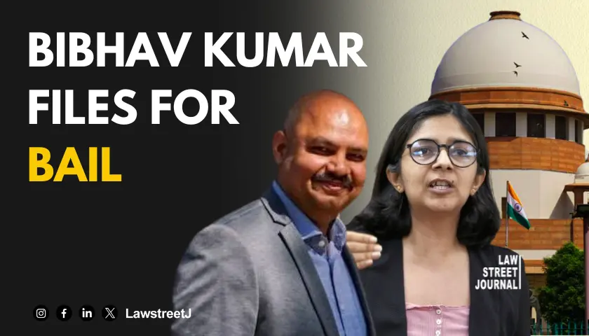 Swati Maliwal Assault Case Kejriwals aide Bibhav Kumar files plea in SC for bail