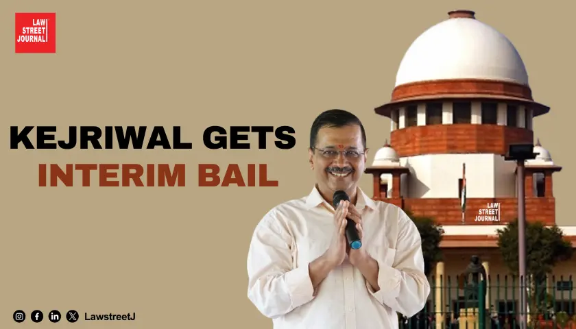 SC orders interim bail for Kejriwal in ED case refers issues on arrest to larger bench