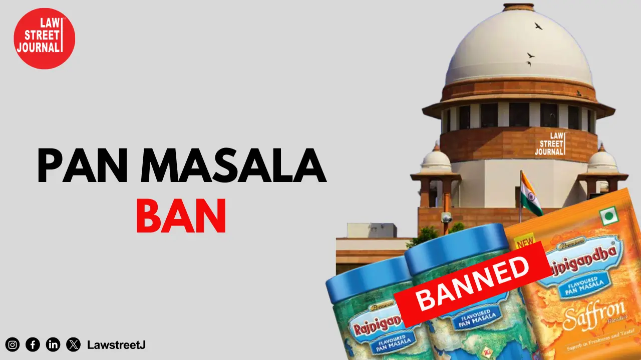 Bombay High Court denies interim relief in plea against 1 year Pan Masala Ban