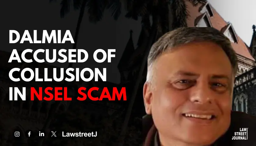 Investor Vishvanidhi Dalmia accused of collusion in NSEL Scam Maharashtra Govt Affidavit reveals