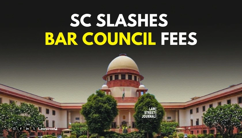 Bar Council can't charge exorbitant fees for enrolment: SC