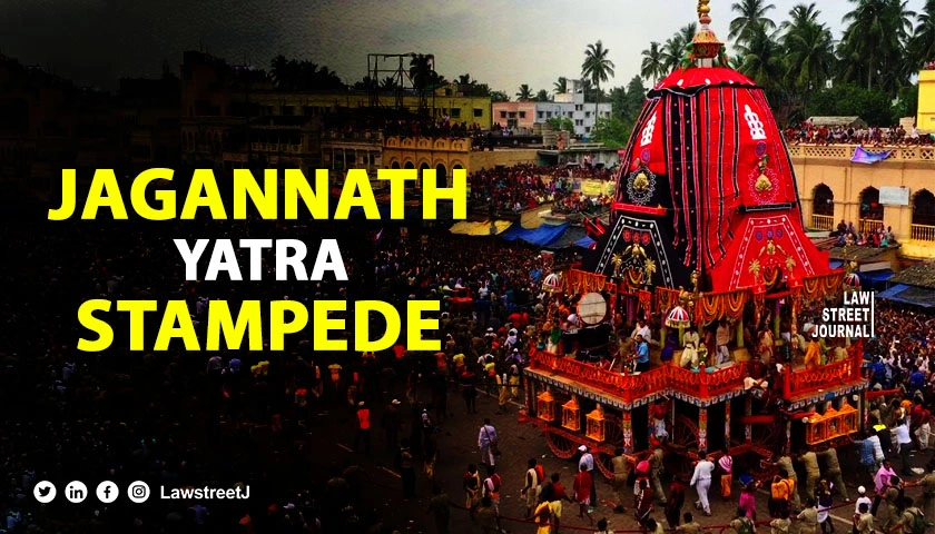 Jagannath Stampede At least two dead 130 injured during Jagannath Rath Yatra in Odisha