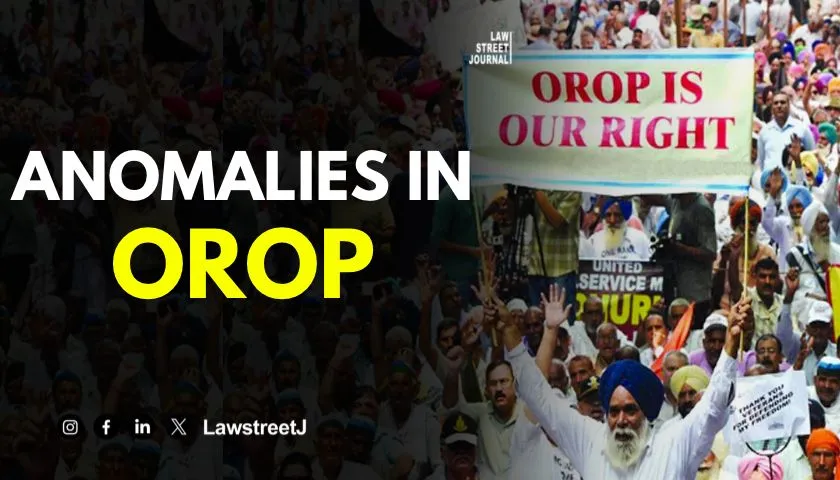 SC pulls up Centre on anomalies in OROP