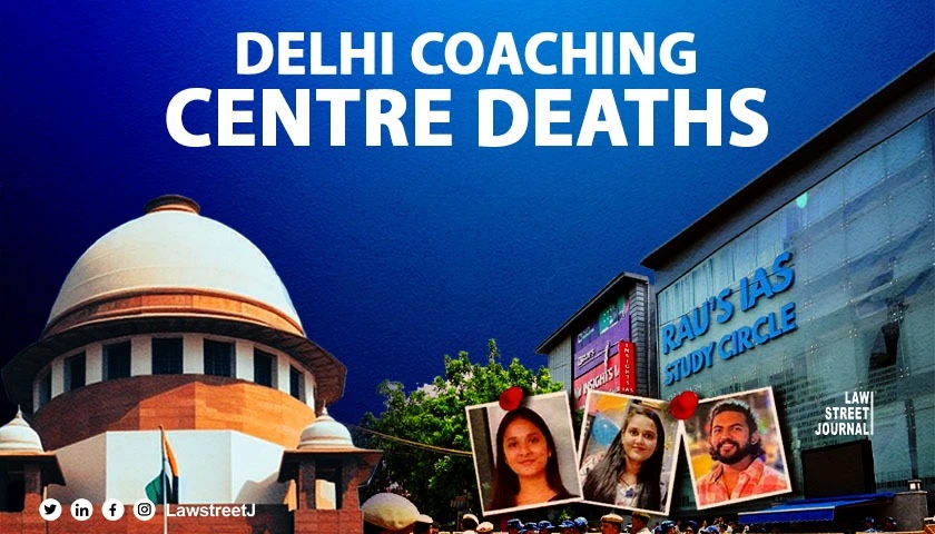 SC takes suo motu cognisance of death of 3 UPSC aspirants in coaching Centre basement