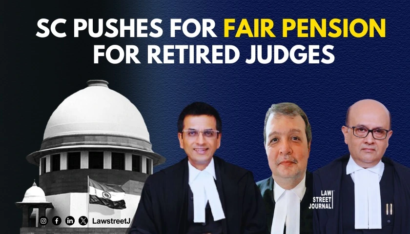 Pension to retired district judges