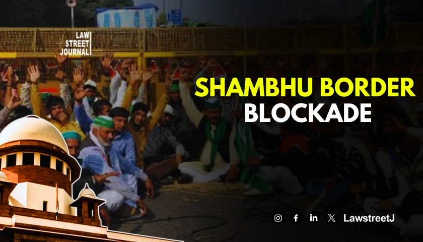 Shambhu border blockade SC asks Punjab Haryana reply to suggest names for independent committee