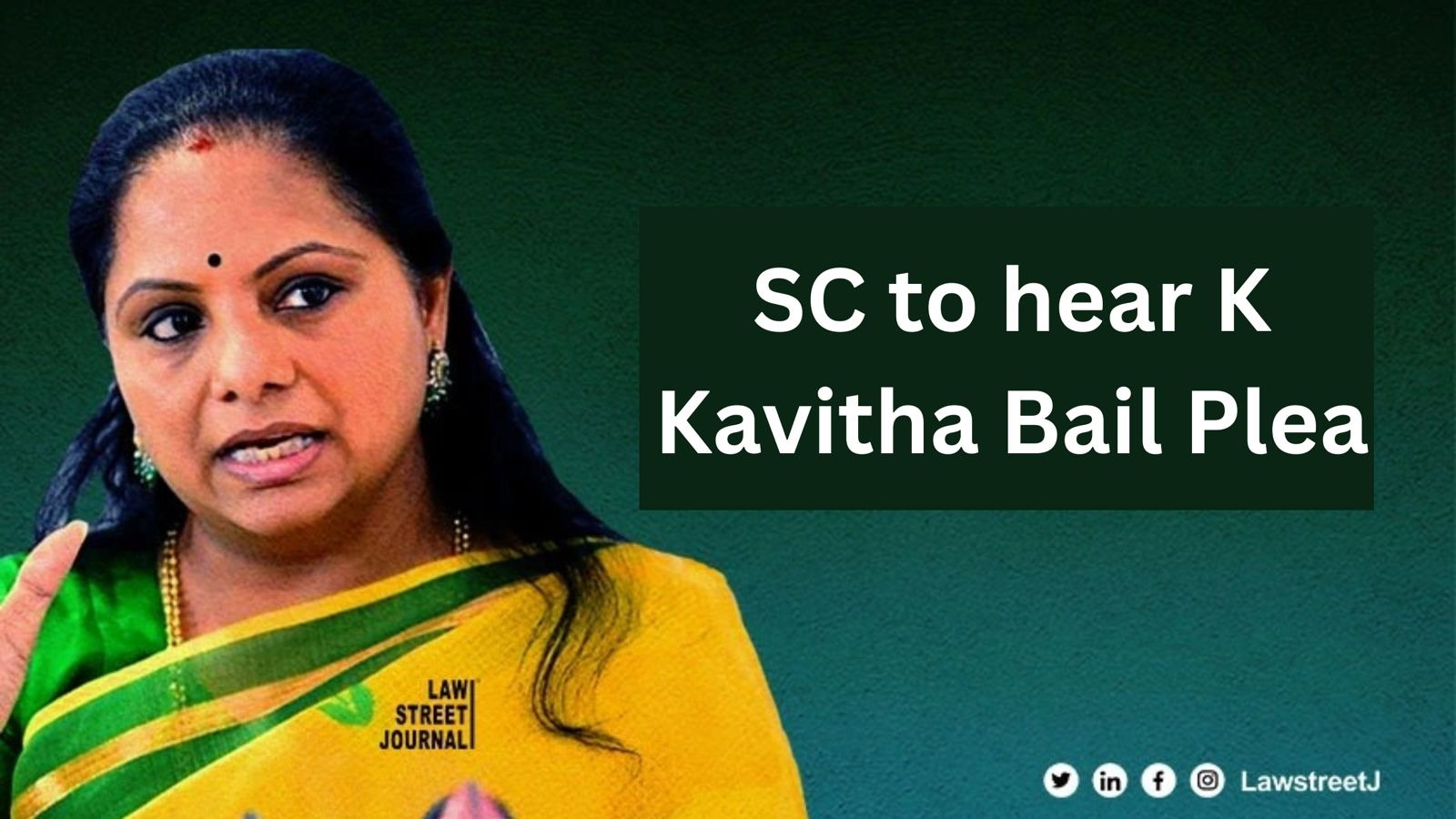 Delhi liquor policy case: SC to hear K Kavitha's bail plea on Aug 12