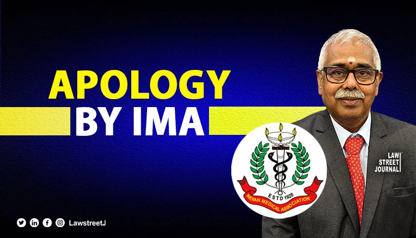 SC miffed over miniscule illegible size of apology by IMA chief