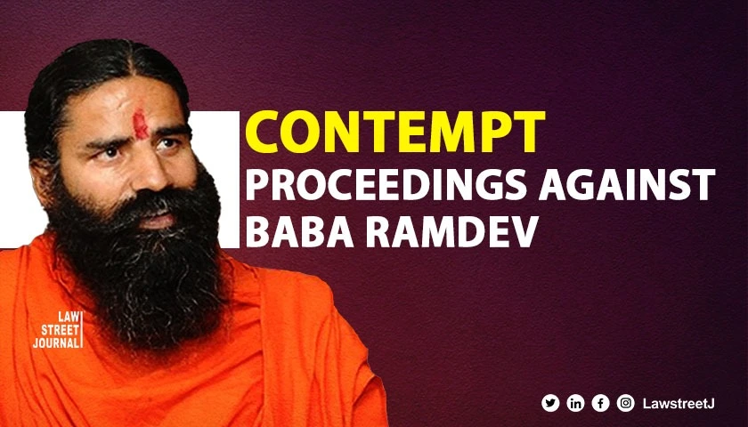 SC closes contempt proceedings against Baba Ramdev Acharya Balkrishna