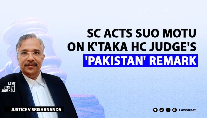 SC acts suo motu in case of remarks by Ktka HC judge seeks report from HCs Registrar General