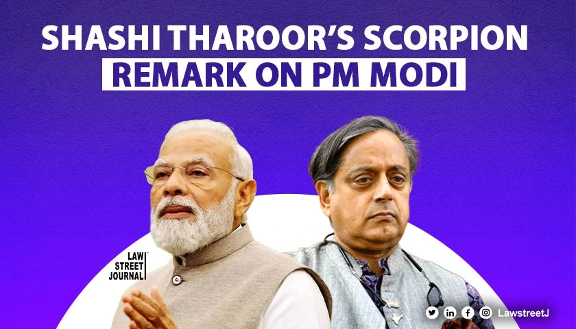 SC stays defamation proceedings against Shashi Tharoor for scorpion remark on PM Modi