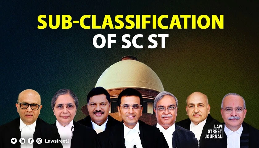 SC dismisses review plea against Aug 1 judgment on sub classification of SC STs