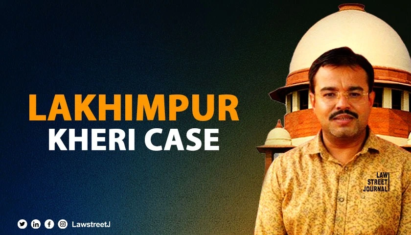 Lakhimpur Kheri case SC directs ex Union Ministers son to file affidavit on allegations on threatening witnesses