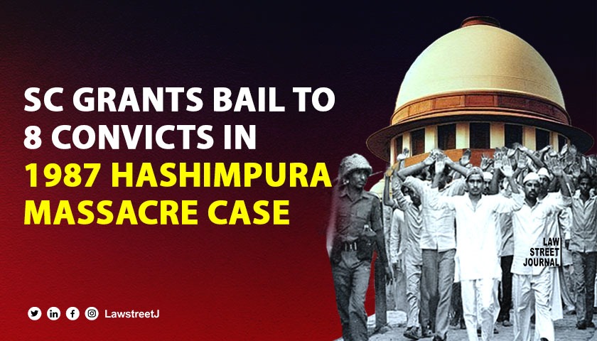 SC grants bail to 8 convicts in 1987 Hashimpura massacre case 