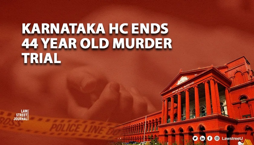 Karnataka HC ends murder trial in 1979 case 