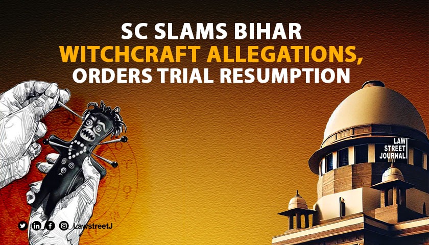 ‘Blot on constitutional spirit,' SC on disrobing of women over witchcraft allegations