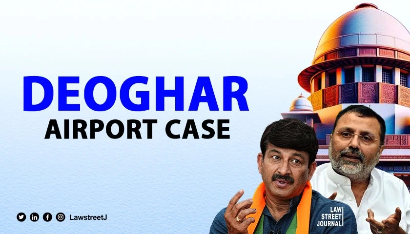 SC dismisses Jharkhands plea against BJP MPs in Deoghar airport case