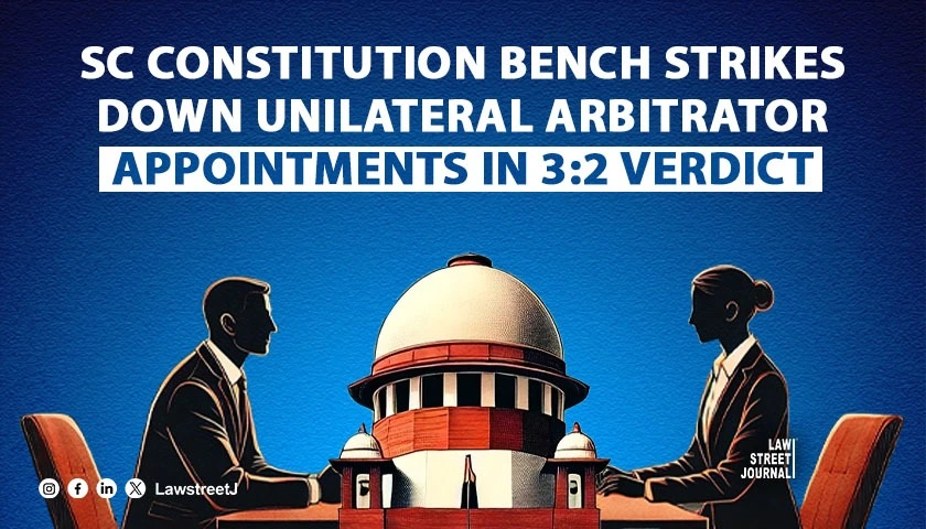 QUESTIONS ARISING FROM THE DECISION OF THE CONSTITUTION BENCH IN CENTRAL ORGANIZATION FOR RAILWAY ELECTRIFICATION VS MS ECI SPIC SMO MCML 
