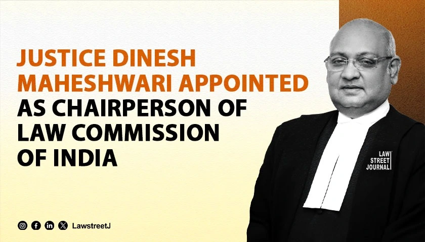 Justice Dinesh Maheshwari takes charge as chairman Law Commission
